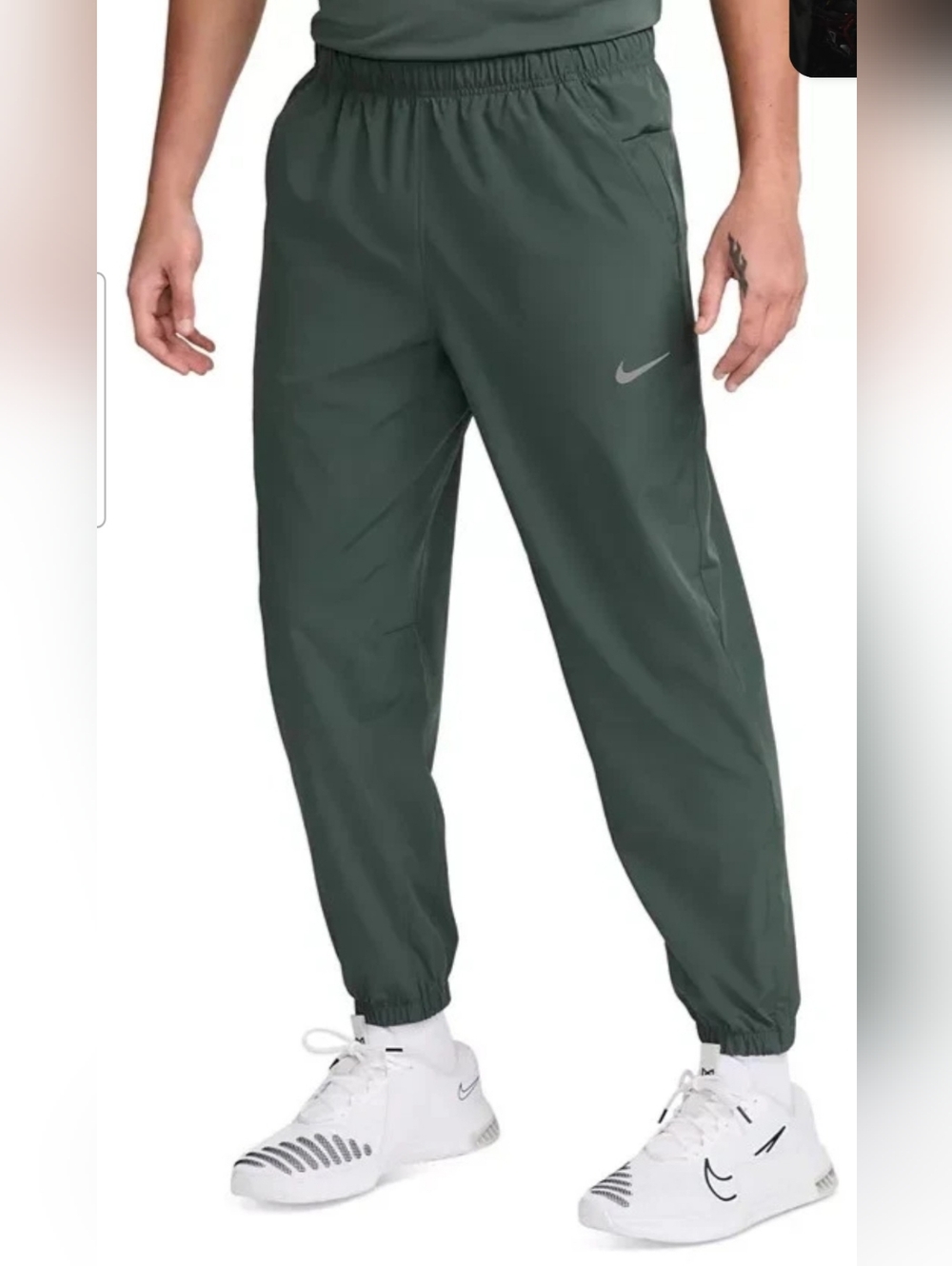 Nike Dri-FIT Challenger Woven Running Pants ~ Green DD4894-338 | Men’s: S *NWT